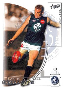 2002 Select AFL Exclusive #62 Lance Whitnall Front